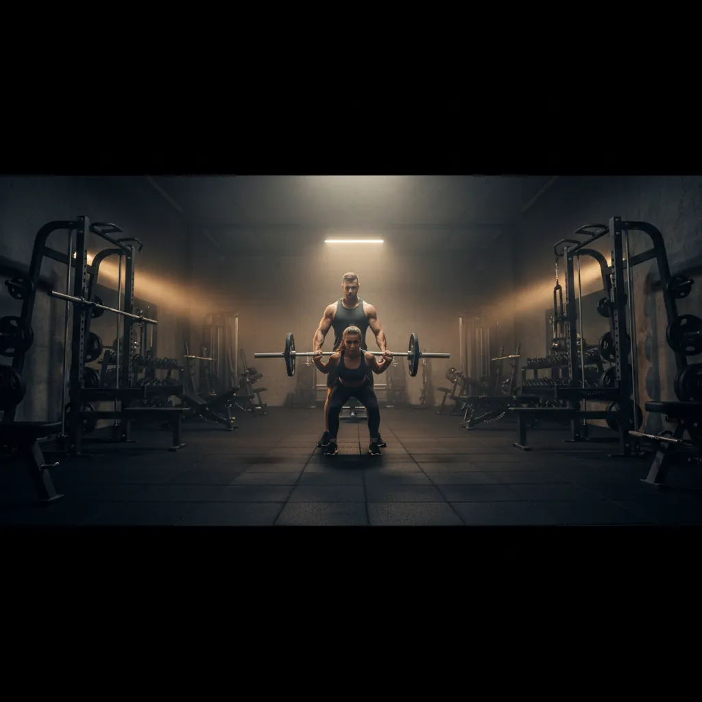 Pursue Personal Training gym — trainer coacht een klant